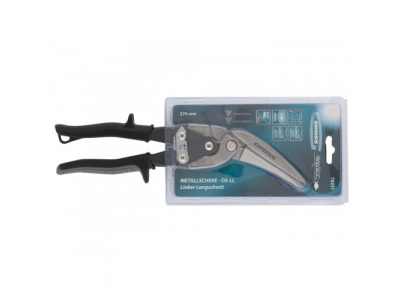 Ножницы по металлу"PIRANHA",270мм,прямой и левый проходной рез,сталь-СrMo,двухкомп.рук-ки//GROSS