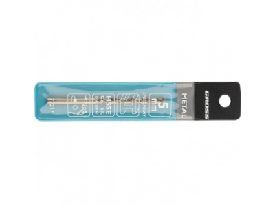 Сверло спиральное по металлу, 5,0 мм, HSS-Co GROSS