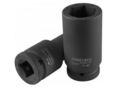 Головка торцевая ударная глубокая 3/4"DR, 17 мм, S03AD6117 JONNESWAY от JONNESWAY Головка торцевая ударная глубокая 3/4"DR, 17 мм, S03AD6117 JONNESWAY