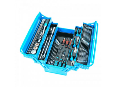 Набор инструмента в металлическом ящике 57пр от LICOTA Набор инструмента в металлическом ящике 57пр