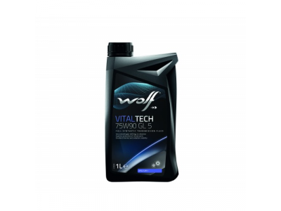 Трансмиссионное масло WOLF VITALTECH 75W90 GL 5 1L от WOLF Трансмиссионное масло WOLF VITALTECH 75W90 GL 5 1L