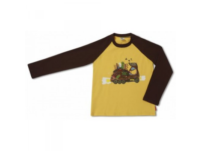Детский логнслив реглан Toyota Kids Longsleeve Shirt, Yellow-Brown, артикул TMDR20B128 от Toyota Детский логнслив реглан Toyota Kids Longsleeve Shirt, Yellow-Brown, артикул TMDR20B128