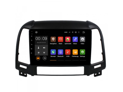 Штатная магнитола Roximo 4G RX-2008 для Hyundai SantaFe 2